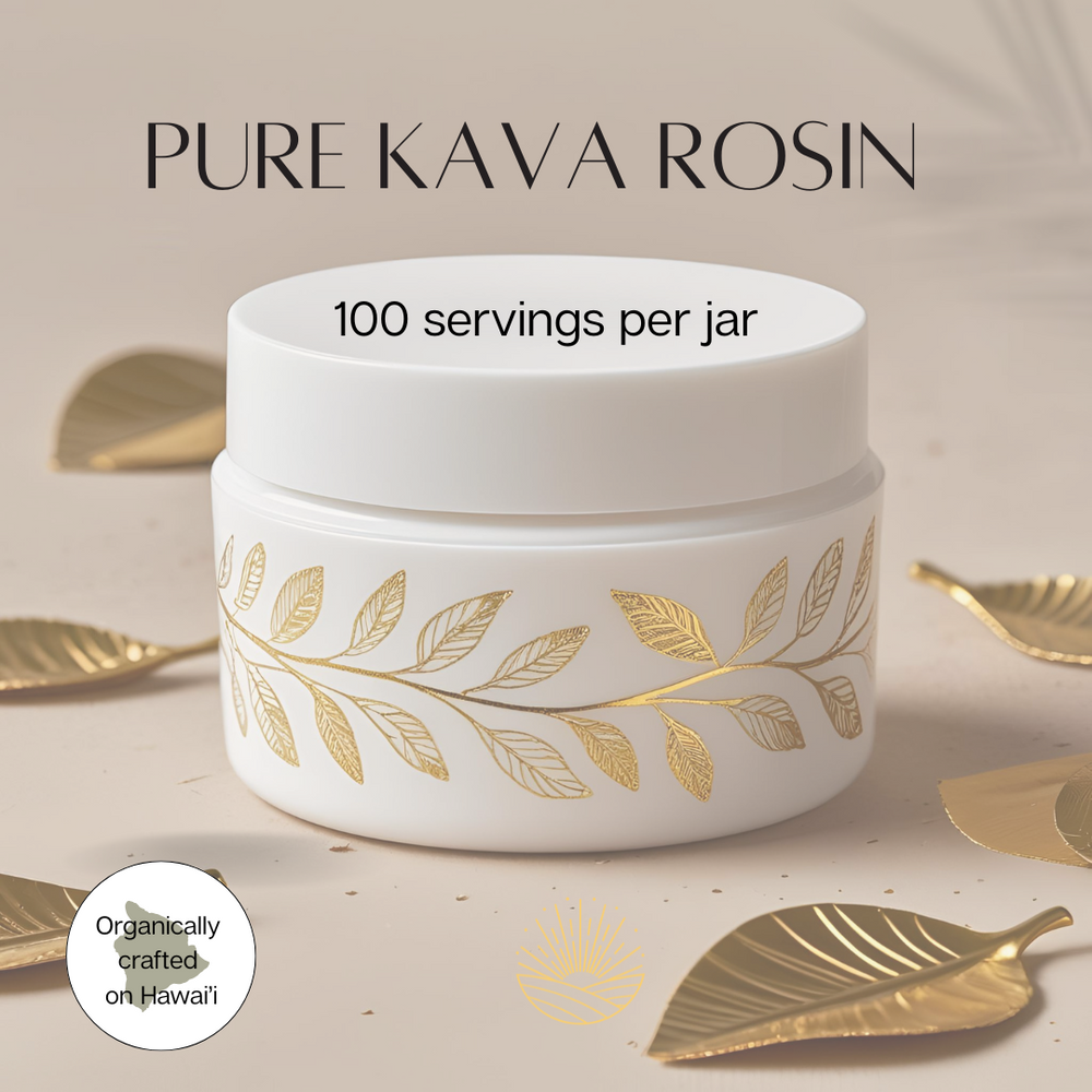 NEW!  Nene Kava Rosin | Full-Spectrum Hawaiian Kava Extract | 2g | 100 servings